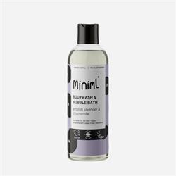 Miniml Bodywash and bubble bath lavender and chamomile 500ml