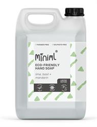 Miniml Lime Basil & Mandarin Hand Soap 5L Refill