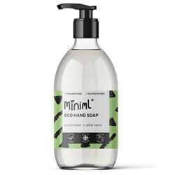 Miniml Natural Hand Soap Cucumber in a 500ML Glass Bottle