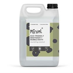 Miniml Nourishing Coconut Bodywash and Bubble Bath 5L