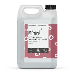 Miniml Natural Closed Loop Washing Up Liquid Rhubarb 5L Refill