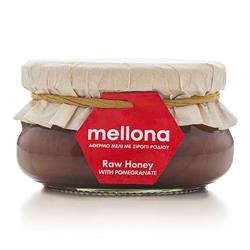 Mellona Cypriot Raw Honey with Pomegranate Syrup 250g