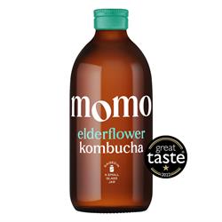 Momo Kombucha Organic Elderflower Kombucha 330ml