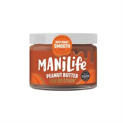 Manilife ManiLife Deep Roast Smooth Peanut Butter - 275g Jar