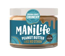 Manilife ManiLife Original Roast Crunchy Peanut Butter - 275g Jar