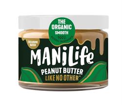 Manilife Organic Smooth Peanut Butter 275g