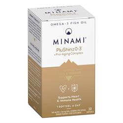 Minami Nutrition PluShinzO-3 Anti Aging 30 Capsules