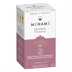 Minami Nutrition MorDHA Prenatal 60 Caps