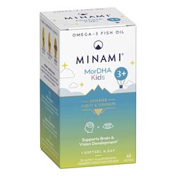 Minami Nutrition MorDHA Mini 3 Years + 60 Capsules