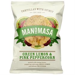 Manomasa Manomasa Green Lemon & Pink Peppercorn Tortillas 140g