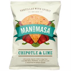 Manomasa Manomasa Chipotle & Lime Tortillas 140g