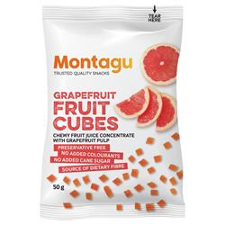 Montagu Grapefruit Fruit Cubes 40g