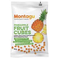 Montagu Pineapple Fruit Cubes 40g