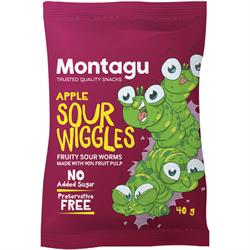 Montagu Sour Wiggles Apple 30g