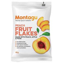 Montagu Peach Fruit Flakes 40g