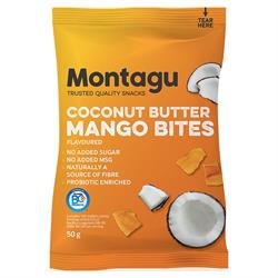 Montagu Dried Mango Bites Coconut Butter 40g