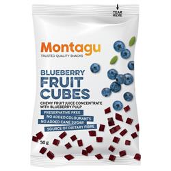 Montagu Blueberry Fruit Cubes 50g