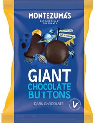 Montezumas Chocolate Giant Sized Dark Chocolate Buttons 120g