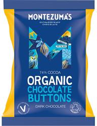 Montezumas Chocolate Organic Dark Chocolate Buttons 120g