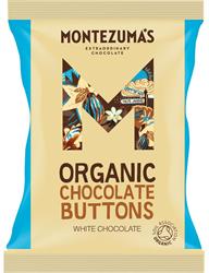 Montezumas Chocolate Organic White Chocolate Buttons 120g