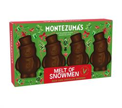 Montezumas Chocolate Dark Melt of Snowmen 60g