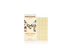 Montezumas Chocolate FREE Great White Organic Creamy White 90g Bar
