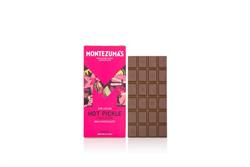 Montezumas Chocolate FREE Hot Pickle Organic Milk with Lime & Chilli 90g Bar