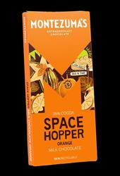 Montezumas Chocolate FREE Space Hopper Milk Chocolate with Orange Bar 90g