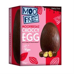 Moo Free MooFreesas Choccy Egg with Bag of Moofreesas 135g