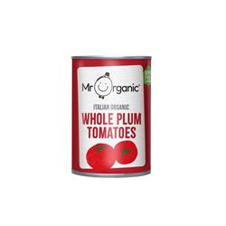 Mr Organic Mr Organic Whole Peeled Tomatoes 400g