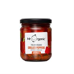 Mr Organic Mr Organic Grilled Peppers Antipasti 190g