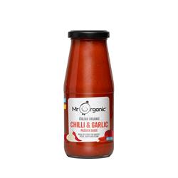 Mr Organic Mr Organic Chilli & Garlic Passata Sauce Jar 400g