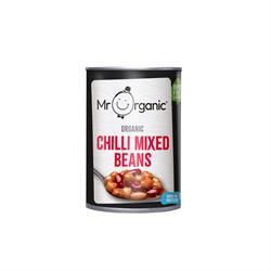 Mr Organic Mr Organic Chilli Mixed Beans 400g