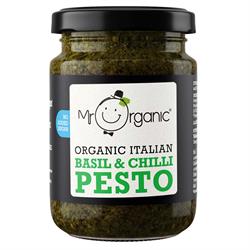 Mr Organic Mr Organic Basil & Chilli Pesto 130g