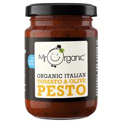 Mr Organic Organic Tomato & Olive Pesto 130g