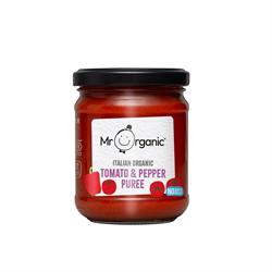 Mr Organic Organic Tomato & Pepper Puree 200g