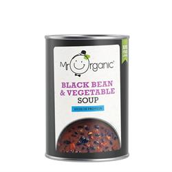 Mr Organic Mr Organic Black Bean & Vegetable Soup 400g