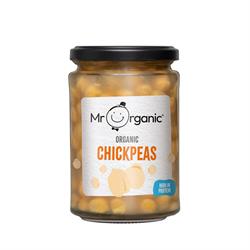 Mr Organic FREE Chickpeas 350g (in glass jar)