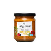 Mr Organic Tomato & Olive Pesto 190g