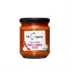 Mr Organic Mr Organic Chilli & Garlic Pesto 190g