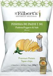 Mr Filberts Mr Filberts Padron Pepper & Salt flavour Crisps 125g