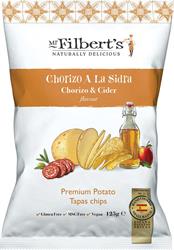 Mr Filberts Mr Filberts Chorizo and Cider Flavour Crisps 125g