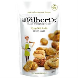 Mr Filberts Mr Filberts Spring Wild Garlic Mixed Nuts 100g