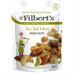 Mr Filberts Mr Filberts Sea Salt and Herb Mixed Nuts 40g