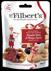 Mr Filberts Mr Filberts Roasted Nuts and Plump Fruits Mixed Nuts 40g