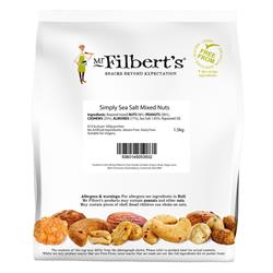 Mr Filberts Mr Filberts Simply Sea Salt Mixed Nuts 1.5kg