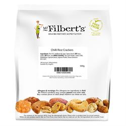 Mr Filberts Mr Filberts Chilli Rice Crackers 500g