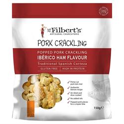 Mr Filberts Mr Filberts Popped Pork Crackling Iberico Ham 150g