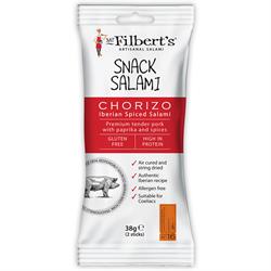 Mr Filberts Mr Filbert Snack Salami Chorizo 38g