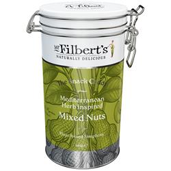 Mr Filberts Mr Filberts Mediterran Herb Inspired Mixed Nuts Gift Tin Med 140g